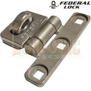 Federal FD701 Heavy Duty T-Shape Stainless Steel Van Shed Garage Hasp And Staple
