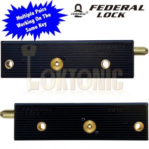 Federal Garage Door Bolts Locks Multiple Pairs All Working On The Same Key