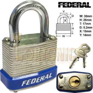 Variation-of-Federal-High-Security-Laminated-Steel-Padlocks-Sheds-Vans-Gates-323860055109-31e4